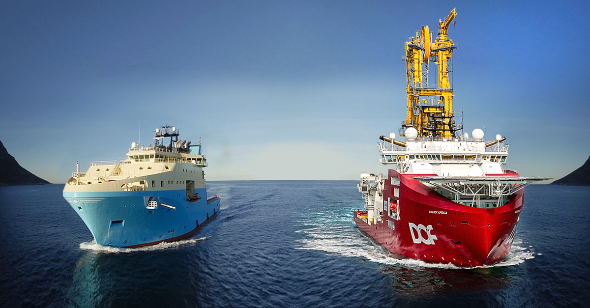 DOF signe un accord de $ 1,1 milliard pour acquérir Maersk Supply Services