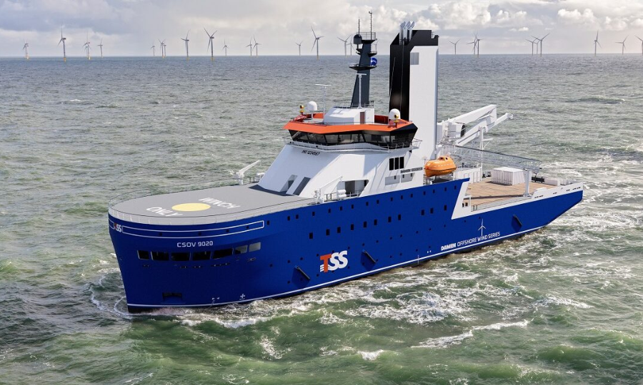 Ta San Shang Marine passe une seconde commande à Damen CSOV