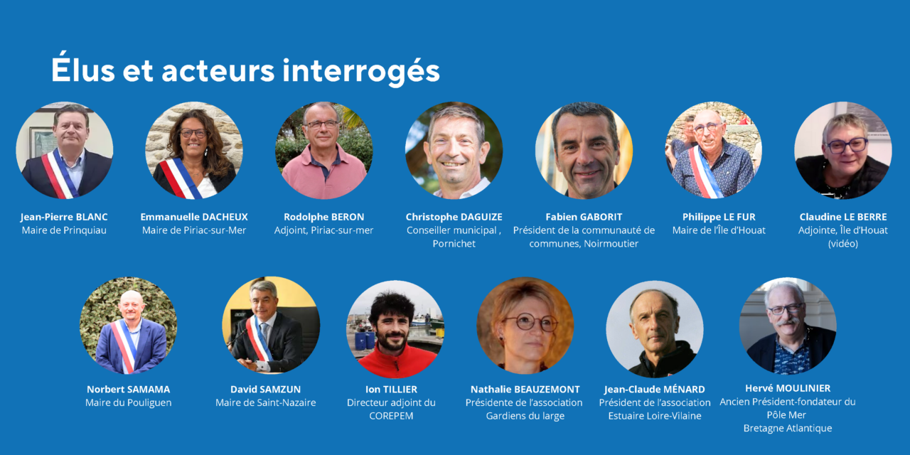 Débat Public « La Mer en Débat » : Étude complémentaire, retour d’expérience des élus sur le parc éolien en mer du banc de Guérande
