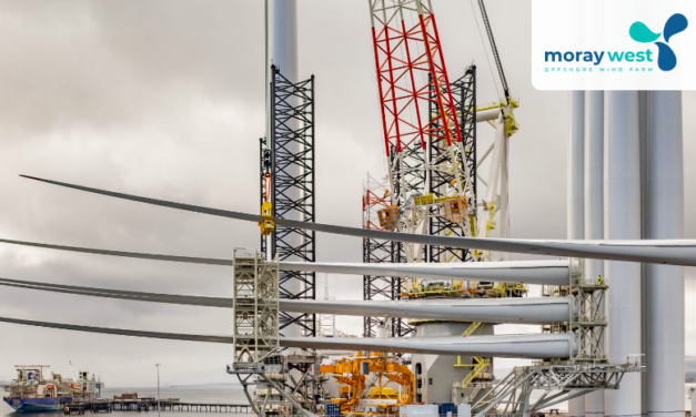 Moray West est en pleine installation