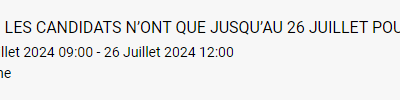 Les événements à ne pas manquer jusqu&rsquo;à fin septembre – A vos agendas !