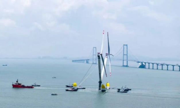 La plus grande plate-forme éolienne flottante au monde à capacité unique est en route vers son site d’installation