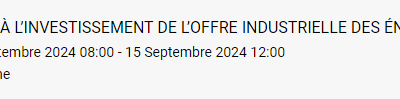 À vos agendas ! Parmi les événements de la rentrée « Les Océanes Atlantique » (J-30), Port du Futur, WindEnergy Hamburg …
