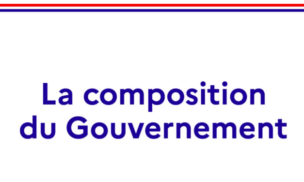 Nomination du gouvernement de Michel Barnier