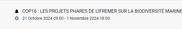 Les principaux événements d&rsquo;octobre, novembre et décembre à ne pas manquer – À vos agendas !