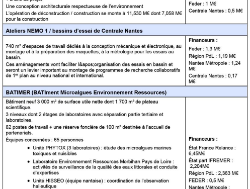 Christelle Morançais (Pays de la Loire) : NEMO 2 et SEEMER font partie du Contrat de Plan Etat-Région 2021-2027