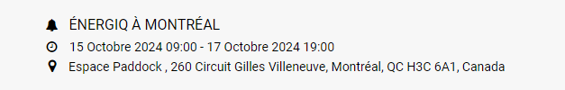 Les événements d&rsquo;octobre à ne pas manquer – À vos agendas !