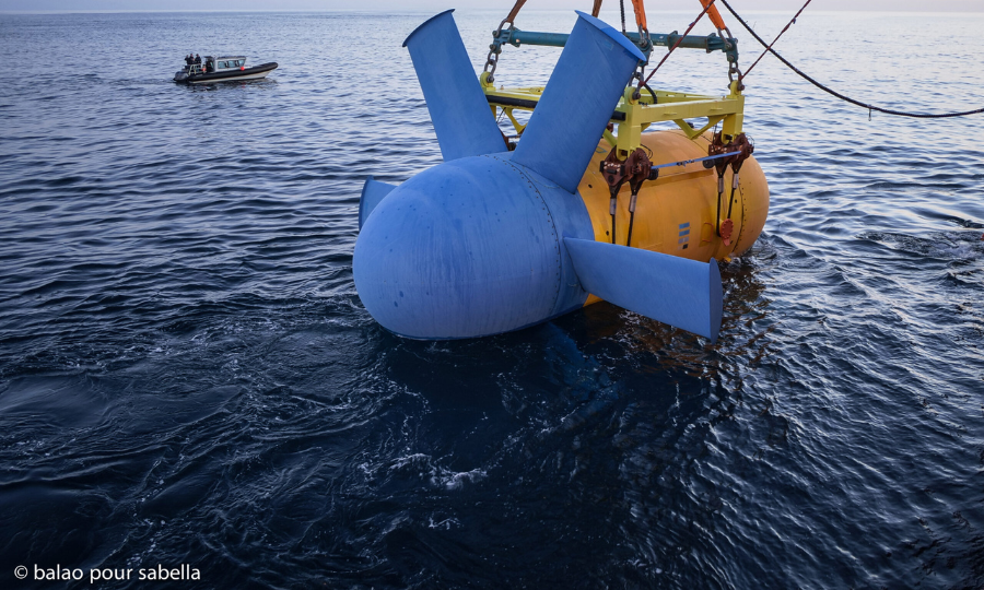 L’hydrolienne D10 de Sabella est sauvée des eaux !