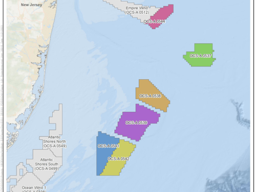 Le BOEM a finalisé une étude environnementale visant à évaluer six zones de concession au large de New York et du New Jersey