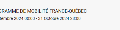 Les événements d’octobre à ne pas rater – À vos agendas !