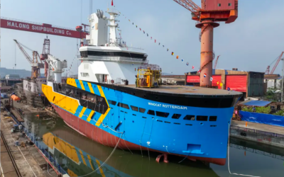 Le premier CSOV Windcat de Damen, Windcat et CMB.TECH est lancé