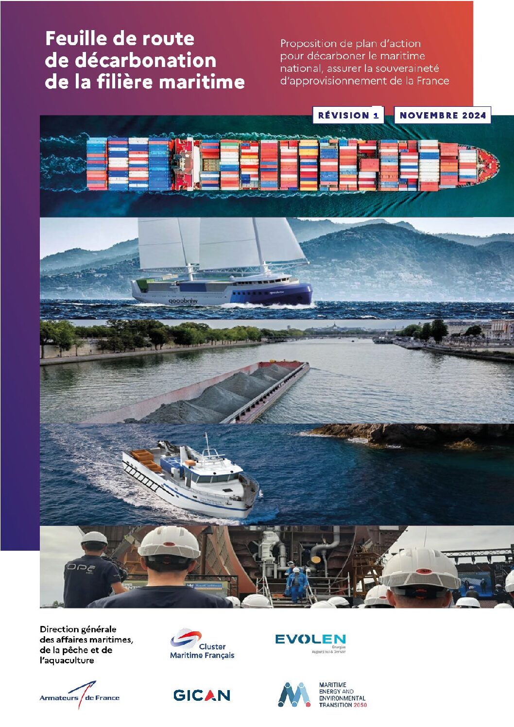 Mise à jour de la feuille de route de décarbonation de la filière maritime pour une neutralité carbone du secteur