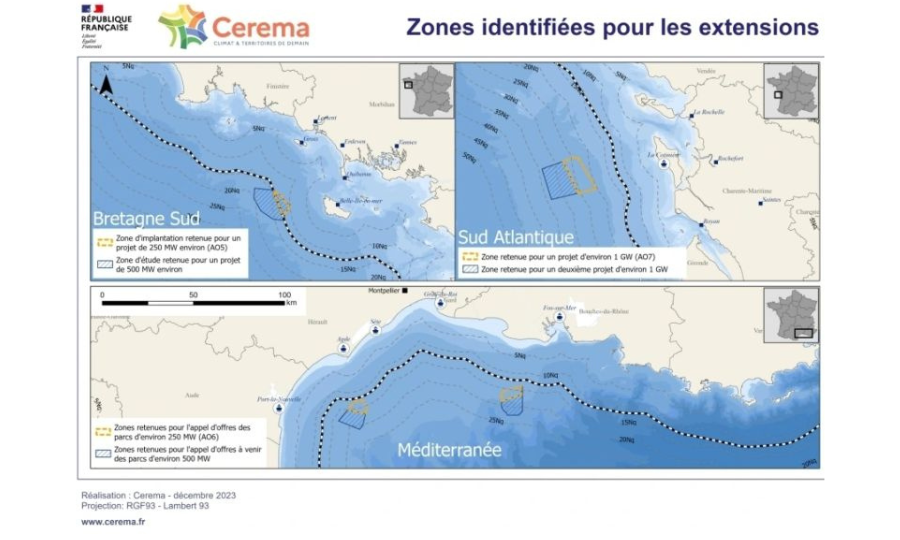 AO9 Méditerranée – Sud Bretagne et Sud Atlantique : 12 concurrents sont sélectionnés pour 4 zones