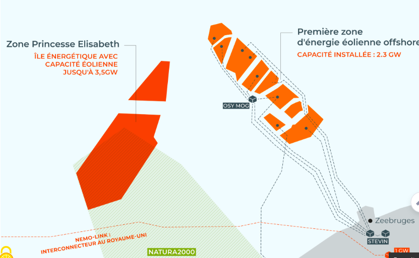 Faute de permis environnemental, l’AO pour le 1er lot de la zone éolienne offshore Princesse Elisabeth est reporté