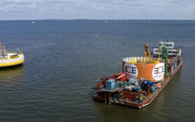 ECE Offshsore va installer des câbles dans la mer des Wadden pour Jan De Nul