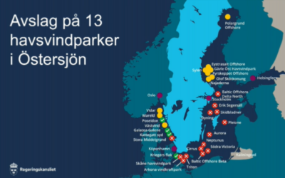 Suède : Nej pour 13 parcs éoliens en mer sur 24 envisagés – 1