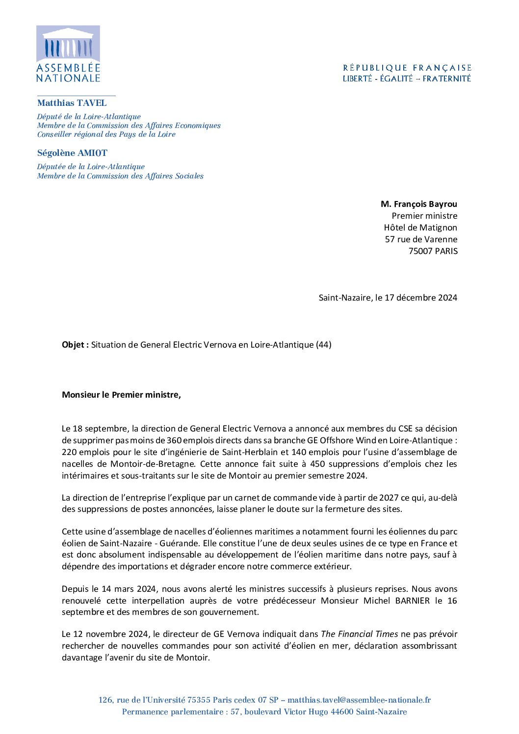 Loire-Atlantique et Manche : L’avenir de l’industrie éolienne en mer se joue