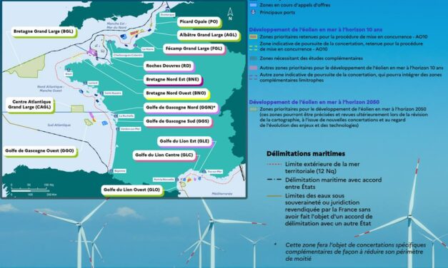 AO10 : Cartes des zones prioritaires pour l’éolien en mer