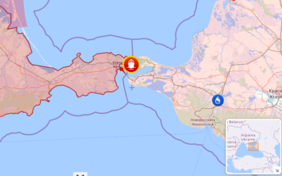 La tempête a détruit deux pétroliers russes en mer de Crimée