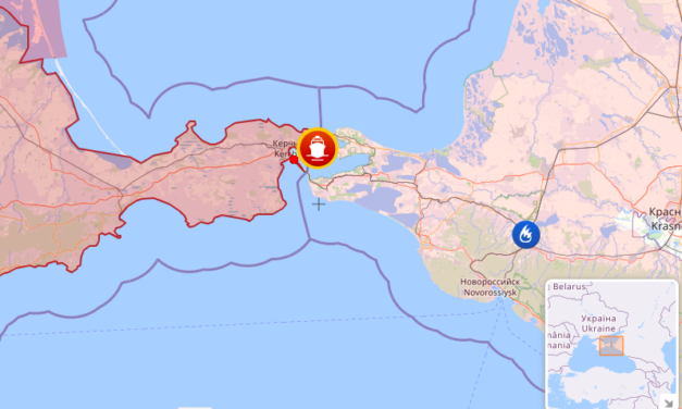 La tempête a détruit deux pétroliers russes en mer de Crimée