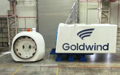 22 MW : Goldwind a achevé la nacelle et le moyeu de l’éolienne
