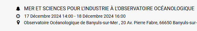 Les derniers événements de l&rsquo;année à ne pas manquer – à vos agendas !