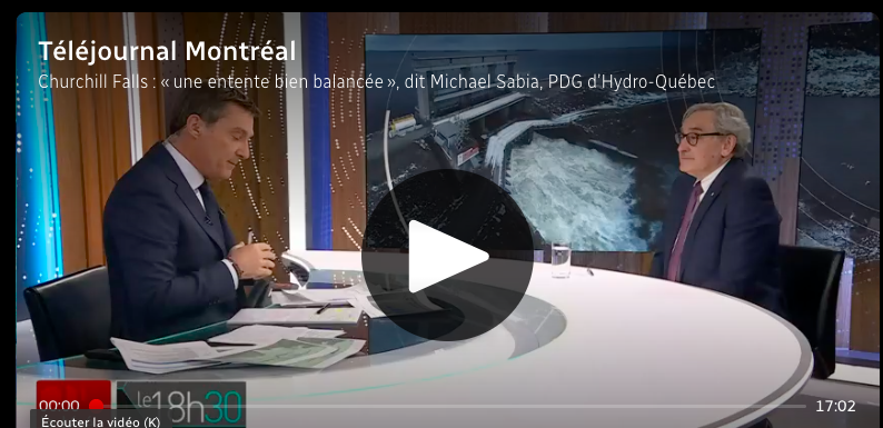 Electricité : « une révolution, tout change pour Terre-Neuve-et-Labrador ! »