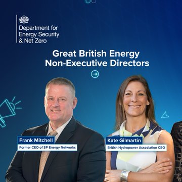 Great British Energy : cinq nouveaux administrateurs non exécutifs sont nommés au conseil d&rsquo;administration de la start-up