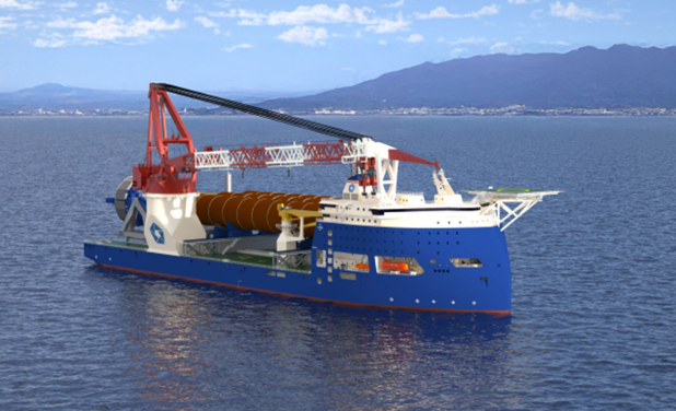 Deux contrats pour Ulstein Design & Solutions : un navire d’installation pour les monopiles – 2
