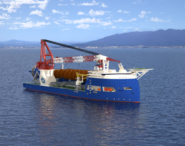 Deux contrats pour Ulstein Design & Solutions : un navire d’installation pour les monopiles – 2