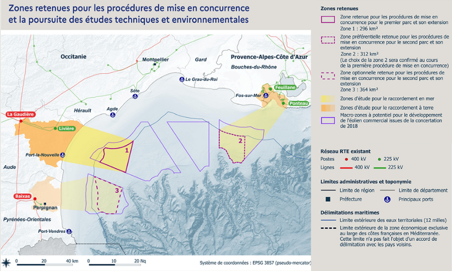AO6 Méditerranée : les tarifs des lauréats de l’Appel d’offres