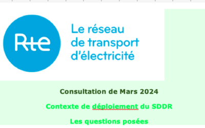 Consultation publique de RTE sur le SDDR de Mars 2024 – Liste de questions – 3