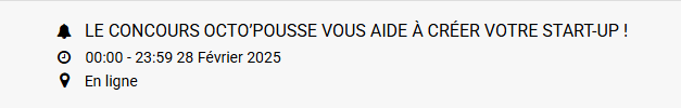 Agenda : évènements de fin février et de mars à ne pas rater, et attention aux dates limites !