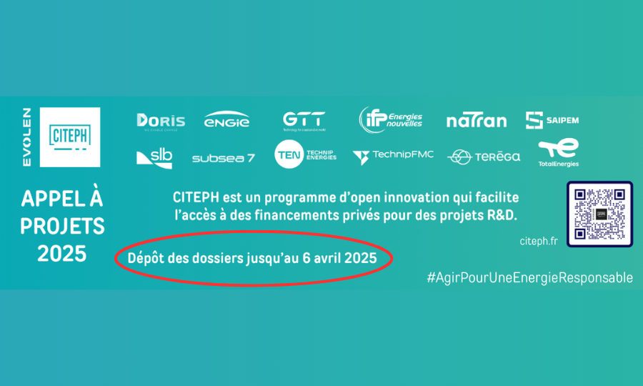 CITEPH : N’attendez plus pour déposer vos projets