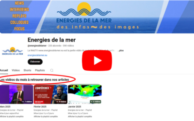 Découvrez notre nouvelle rubrique « Les vidéos du mois » sur notre chaîne Youtube