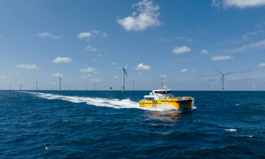 Windcat livre le Windcat 57, premier navire de transfert d’équipage (CTV) de sa nouvelle conception MK5