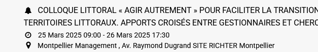 Agenda : les évènements de mars à ne pas manquer !