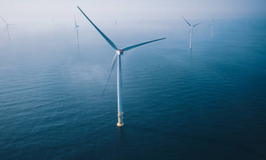 La distance des éoliennes en mer du réseau met à mal la production électrique