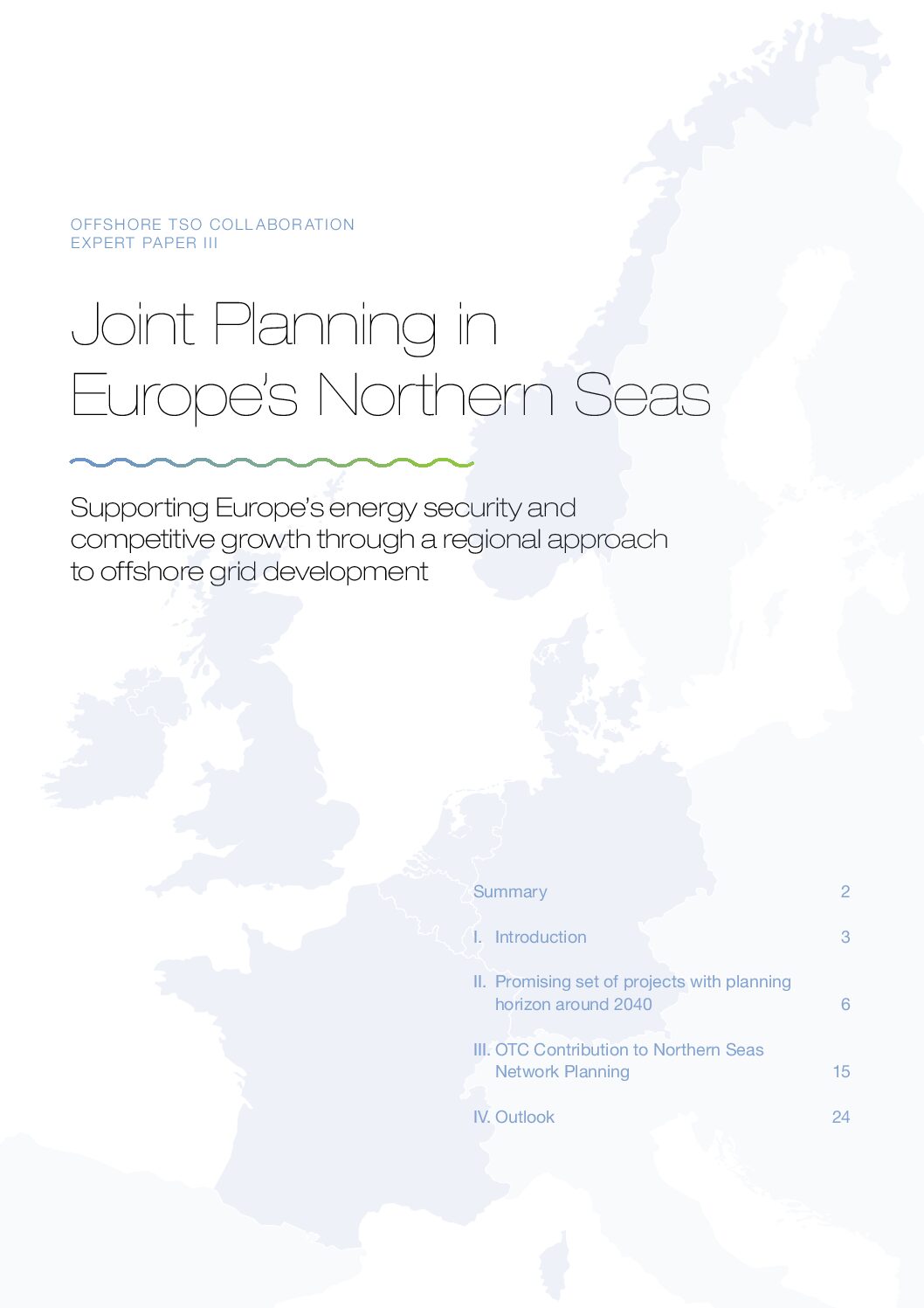 L’Offshore TSO Collaboration présente les premiers résultats d’une étude pilote pour développer un réseau offshore en mer du Nord