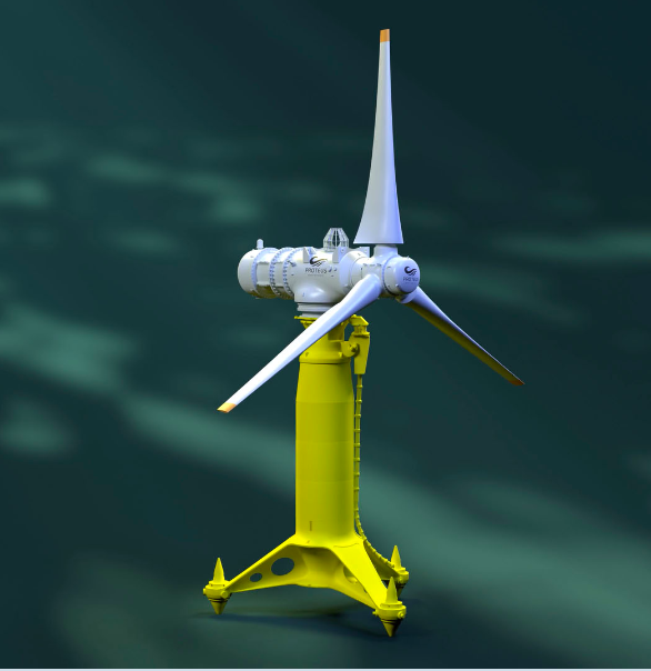 Hydrolien : financement de €31,3 millions pour la ferme pilote NH1 dans le raz Blanchard