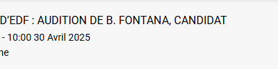 Les rendez-vous de cette semaine et quelques prochaines dates clés !