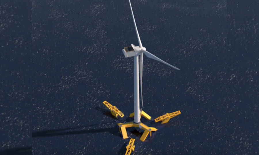 Gazelle Wind Power : Accord du TUPEM pour lancer le démonstrateur éolien flottant de 2 MW au large d’Aguçadoura