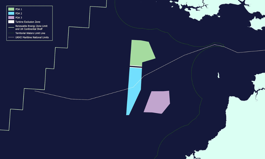 5ème tour de financement pour des parcs éoliens offshore flottants en mer Celtique