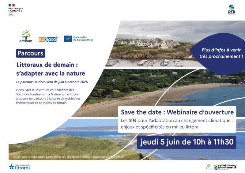 Les solutions fondées par la nature : juin et septembre 3 rendez-vous en Bretagne