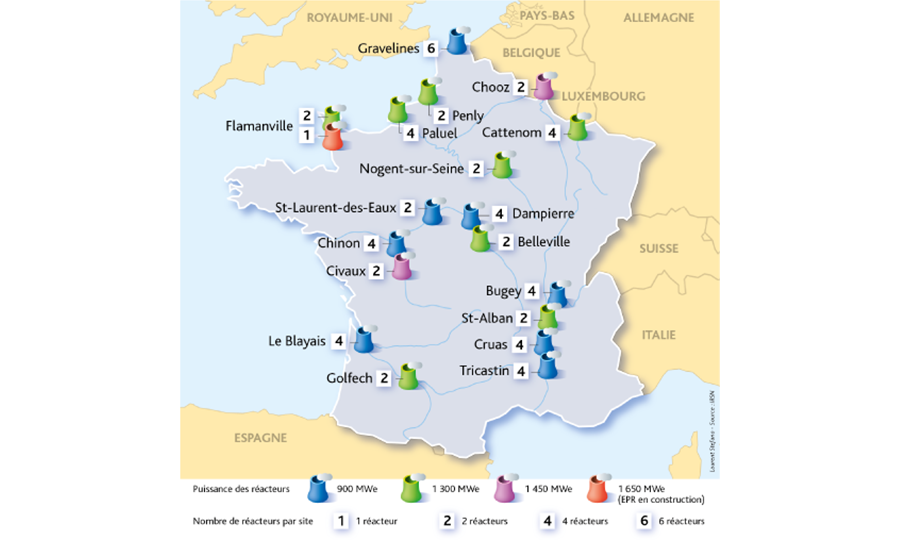 Consultation sur les conditions de la poursuite de fonctionnement de 20 réacteurs de 1300 MWe d’EDF au-delà de 40 ans