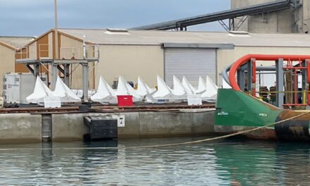 Les ancres et les lignes d’ancrage de la ferme pilote EFGL d’Ocean Winds et de la Banque des territoires