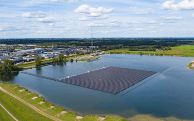 Les installations photovoltaïques flottantes pourraient renforcer la résilience climatique des lacs