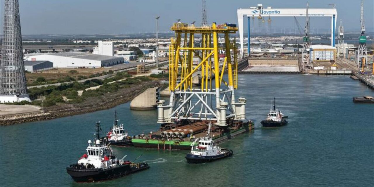 Navantia Seanergies fournit une gaine de sous-station pour le parc éolien offshore français de 496 MW
