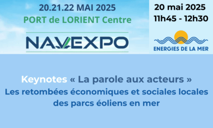 Navexpo : spécial Keynotes sur les retombées locales et sociales des parcs éoliens en mer