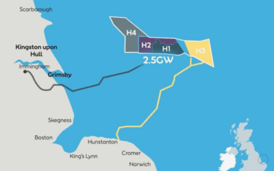 Ørsted : les travaux sous-marins pour le câble d’exportation d’Hornsea Three ont débuté